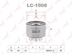 ������ �������� FIAT Doblo 1.9 JTD 01-10 LYNXauto ���. LC1908 LC1908 ����