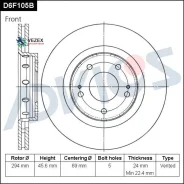 ���� ��������� ���. Advics Advics D6F105B D6F105B ����