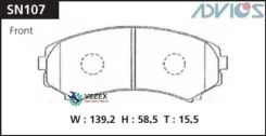 �������� ��������� ������� Advics �������� Advics SN107 SN107 ����
