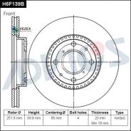 ���� ��������� ���. Advics Advics H6F139B H6F139B ����