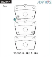 ������� ��������� Toyota RAV4 00- ����. Advics SN294P SN294P ����
