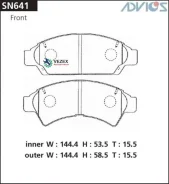�������� ��������� ������� Advics �������� Advics SN641 SN641 ����