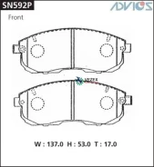 ������� ��������� ��������, �������� Advics SN592P SN592P ����