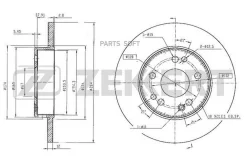 ���� ����. �����. MB E-Class (124) 93- BS5026 ����