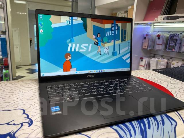 Ноутбук MSI Modern 15 (B12M-211RU)(FHD/IPS) i3 1215U/8GB/SSD 256 ...