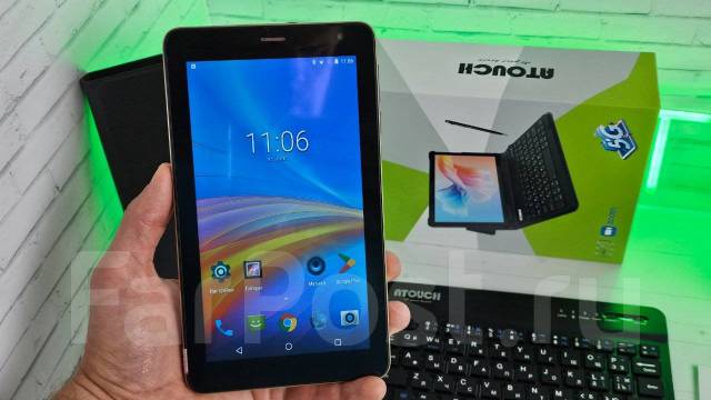 Планшетый компьютер с клавиатурой Atouch x19 mini планшет новый, в ...