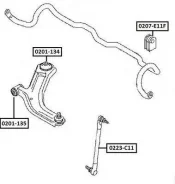������ ������������� | ����� ����/��� | Nissan Micra March K12 2002- 0207E11F ����