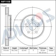   Lexus RX 350 (2003-2008), Toyota Harrer (2003-2012)  Advics A6F115B A6F115B 