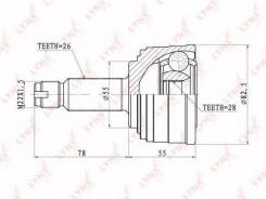 ���� �������� ����� ����, ��� Lynxauto [CO3405] CO3405 ����