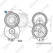 ���������� ���������� ����� Mercedes W204 / W205 / W212 / W238 08 GMB GAT20620 GAT20620 ����