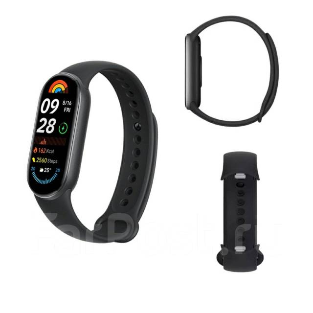 Фитнес браслет, часы Xiaomi Mi Smart Band 9 Global. Умные часы, новый ...