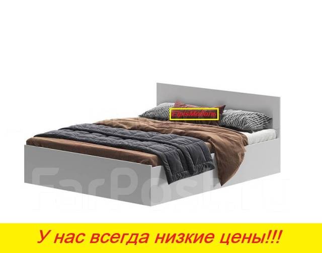 Кровать с матрасом 1600*2000 "Бася" цв. Белый (Россия) В наличии ...