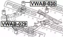 ����������� ���������� �������� Febest VWAB029 VWAB029 ����