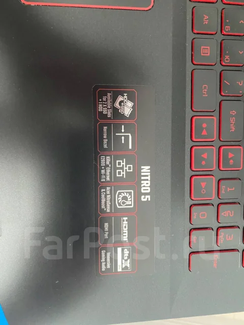 Acer Nitro 5 AN517-52. 17.3", 2,5����, ��� 8 ��, ���� 512���, WiFi: 1, Bluetooth: 1 ����