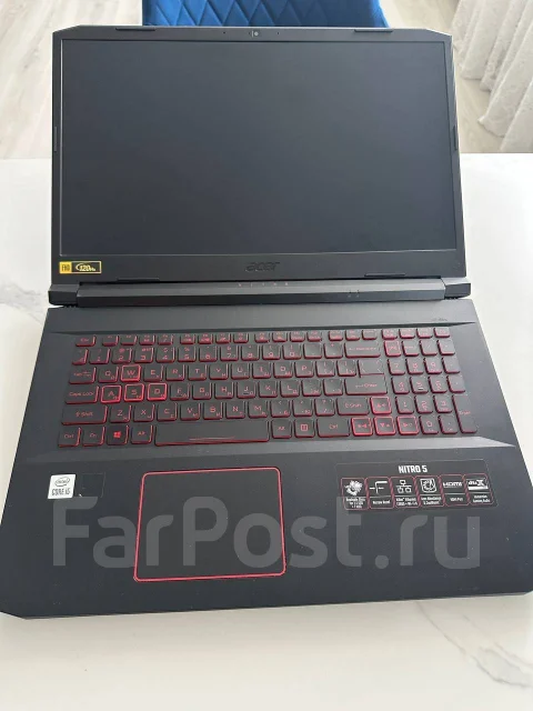 Acer Nitro 5 AN517-52. 17.3", 2,5����, ��� 8 ��, ���� 512���, WiFi: 1, Bluetooth: 1 ����