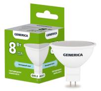 ����� ������������ MR16 ����� 8�� 230� 6500� GU5.3 GENERICA ����