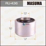 ����������� Nissan X-Trail ������. ����. Masuma RU436 RU436 ����