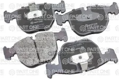������� ��������� �������� front, BMW 5 (E39) 96, 5 (E39) Touring 97, 7 (E38) 94, X5 (E53) 00, 156.4x73.55x19 PART-ONE ���. 1BP082, �������� 1BP082 ��...
