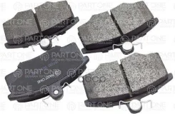������� ��������� �������� front, AUDI 80 78-91, 100, 100 Avant 78-83, 104.2x66.6x19.5 PART-ONE ���. 1BP062, �������� 1BP062 ����
