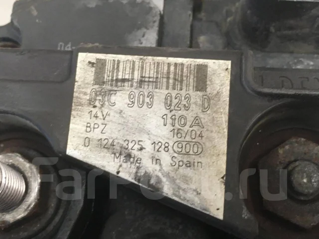 ��������� Skoda Fabia 2007-2015 03C903023D ����