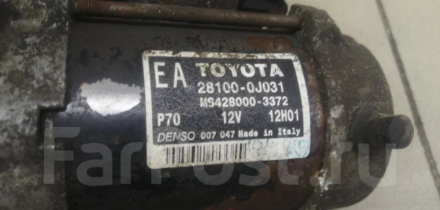 ������� Toyota Yaris 2005-2011 281000J031 ����