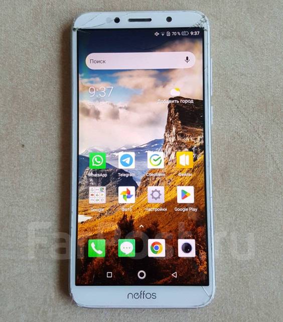 Надёжный Android Neffos C9A 16GB/2GB, 13Мп, 3000мАч, Google, Гарантия ...