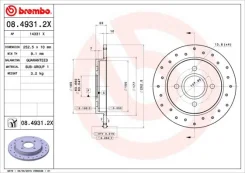 ��������� ����� 0849312x Brembo 0849312X ����