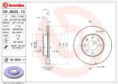 ���� ��������� 09863510 Brembo 09863510 ����