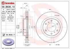 ���� ��������� 09.b6 09b63610 Brembo 09B63610 ����
