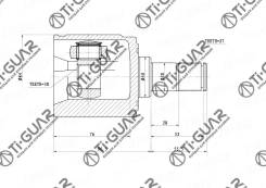 ���� ���������� /TI-GUAR ��� Honda HR-V Civic Ferio Accord 1999-2006; 30*40*27; TG-IN4403; (0311-Hrvmtrh) 44310S0A300 0311Hrvmtrh CI3403 Tiguar TG-IN4...