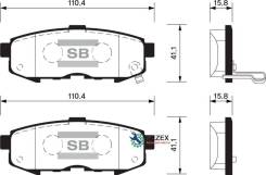  ,  MZ MPV 04-06; Sangsin Brake SP1520 SP1520 
