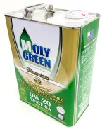 MolyGreen Premium. 0W-20, �������������, 4��. ����