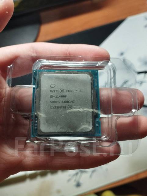 Процессор Intel core i5 11400f, б/у, в наличии. Цена: 9 800₽ в Артеме