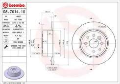 08.7014.10_���� ���� 08701410 Brembo 08701410 ����