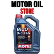 Motul 8100 X-Clean. 5W-40, �������������, 5��. ����