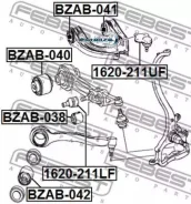 ����� ������� MB W211 ����. ���/����. Febest 1620211UF 1620211UF ����