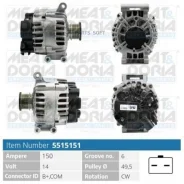 ��������� 14V 150A Citroen Berlingo II 09- C3 II (A51) 09-16 DS3 (SA) 09-15 DS4 (NX) 11-15 DS5 11-15 / Peugeot2008 (CU) 13- 207 CC (WB) 07-13 308 07-1...
