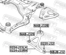����� | ����� ���� | Febest 0224J33RH 0224J33RH ����