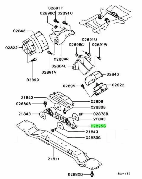 ����� ��������� Mitsubishi MB951304 MB951304 ����