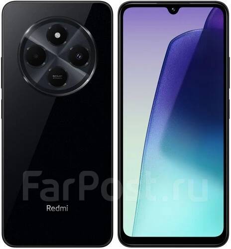 Смартфон Xiaomi Redmi 14C, 256 гб, 6.88", черный, 3G, 4G LTE, Dual-SIM ...