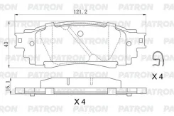 ������� ��������� �������� ���. Toyota Camry/C-HR/Corolla/RAV4 17- / Lexus RX 15- PBP281 ����