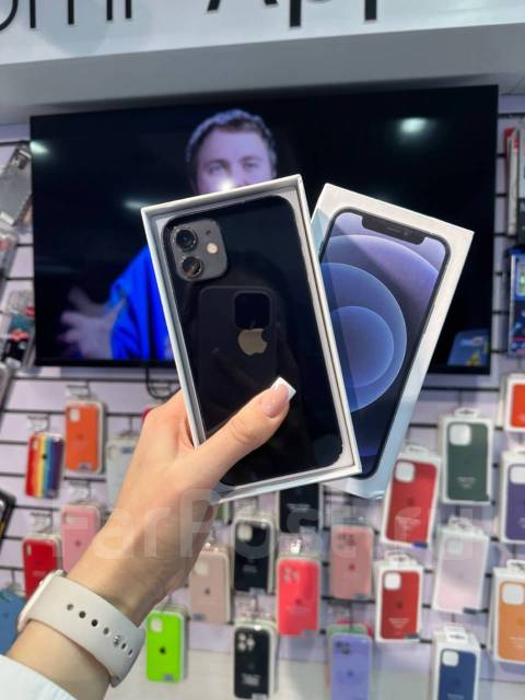 Apple iPhone 12 64GB АКБ-88% Гарантия Trade-in, 64 гб, 6.10", черный, б ...