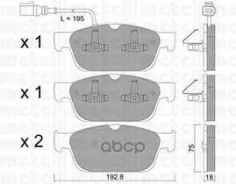 ������� ��������� �������� �������� VW Transporter T5 (2003) [178Metelli2208310] 2208310 ����