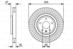 ���� ��������� �������� ������������� FORD Explorer (2011) [178Bosch0986479W52] 0986479W52 ����