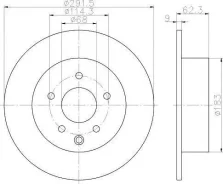 ���� ��������� ������ Nissan Qashqai (J10) (2006-2014) [178Textar92237103] 92237103 ����