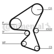 Ct1092wp1_���. �- ct1092wp1 Contitech CT1092WP1 ����