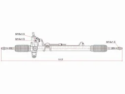 ����� ������� Honda CR-V 95-01 (����� ����) SAT ST-53601-S10-A01 ST53601S10A01 ����
