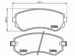 ������� ��������� Akebono AN-277WK, ������ AN277WK ����