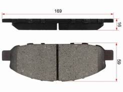 ������� ��������� Akebono AN-665WK, �������� AN665WK ����