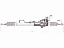   Mitsubishi Pajero V8#W/V9#W 07- LHD SAT ST-4410A139 ST4410A139 